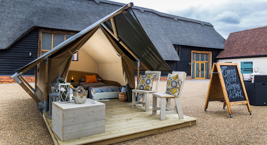 small glamping tent for sale
