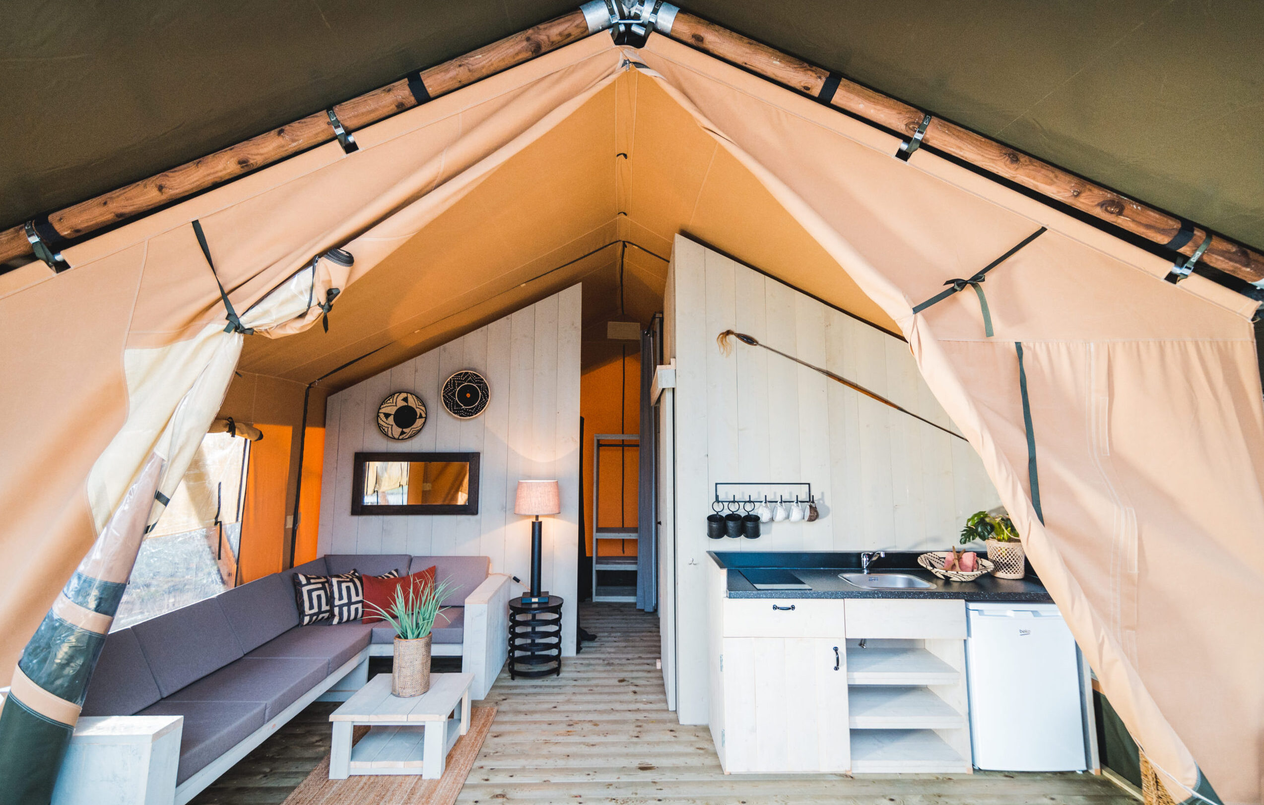 Suggerimenti e ispirazione per lo stile della vostra tenda safari